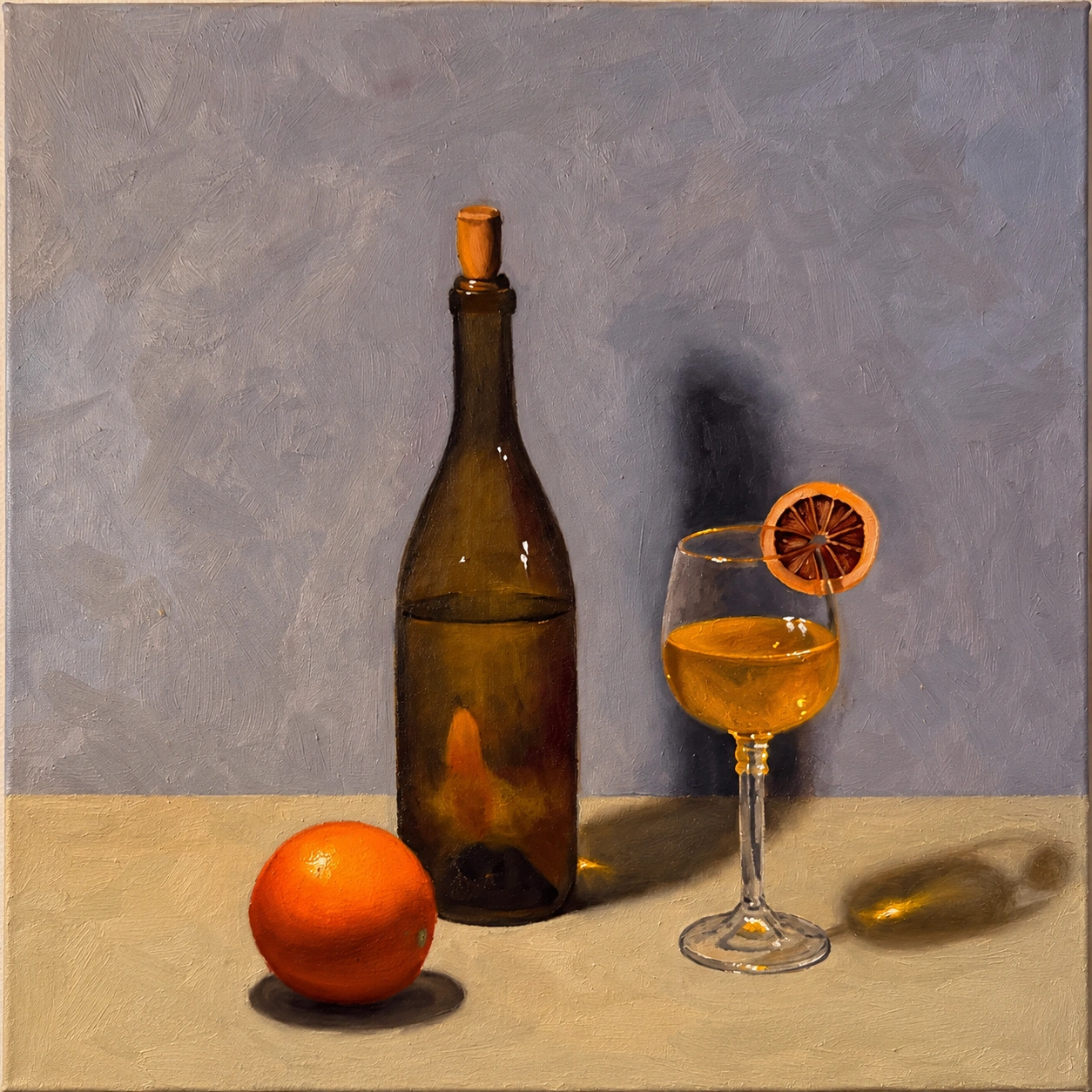 Amber & Citrus — original still-life painting by Anderson Long